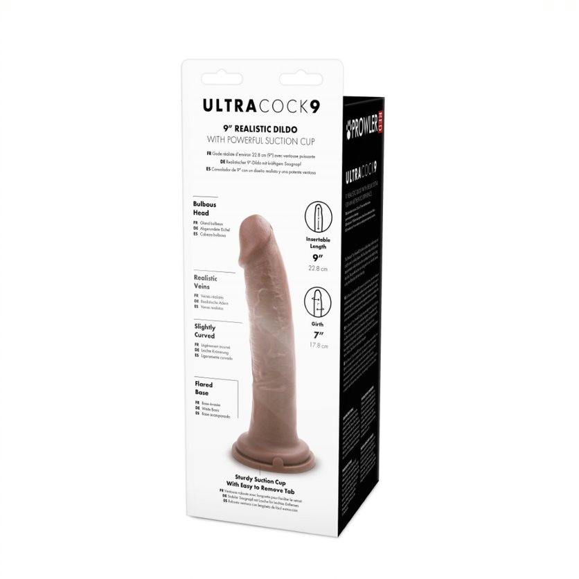 Prowler RED Ultra Cock 9 Dildo - Caramel Sensual Secret Boutique