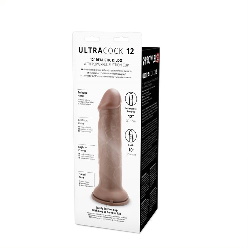 Prowler RED Ultra Cock 12 Dildo - Caramel Sensual Secret Boutique