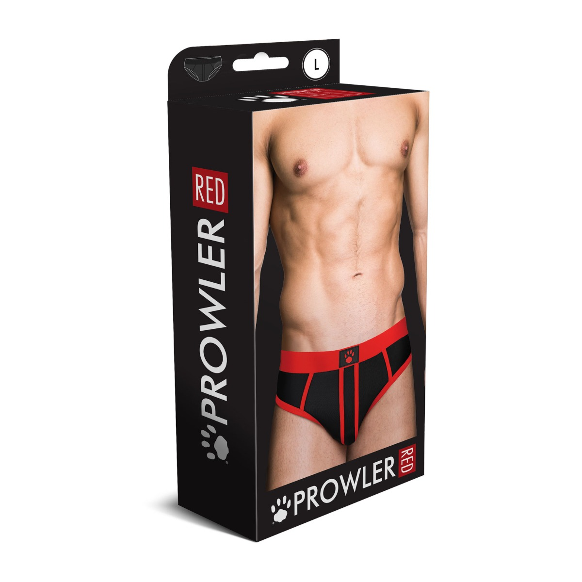 Prowler RED Ass-less Brief Red XS Sensual Secret Boutique