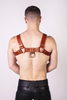 Prowler RED Butch Harness Brown Brass XL Sensual Secret Boutique