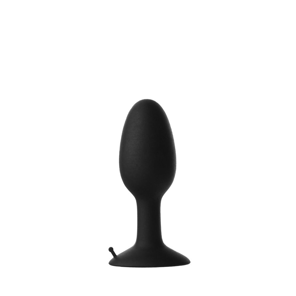 Prowler RED Small Weighted Butt Plug Black Sensual Secret Boutique