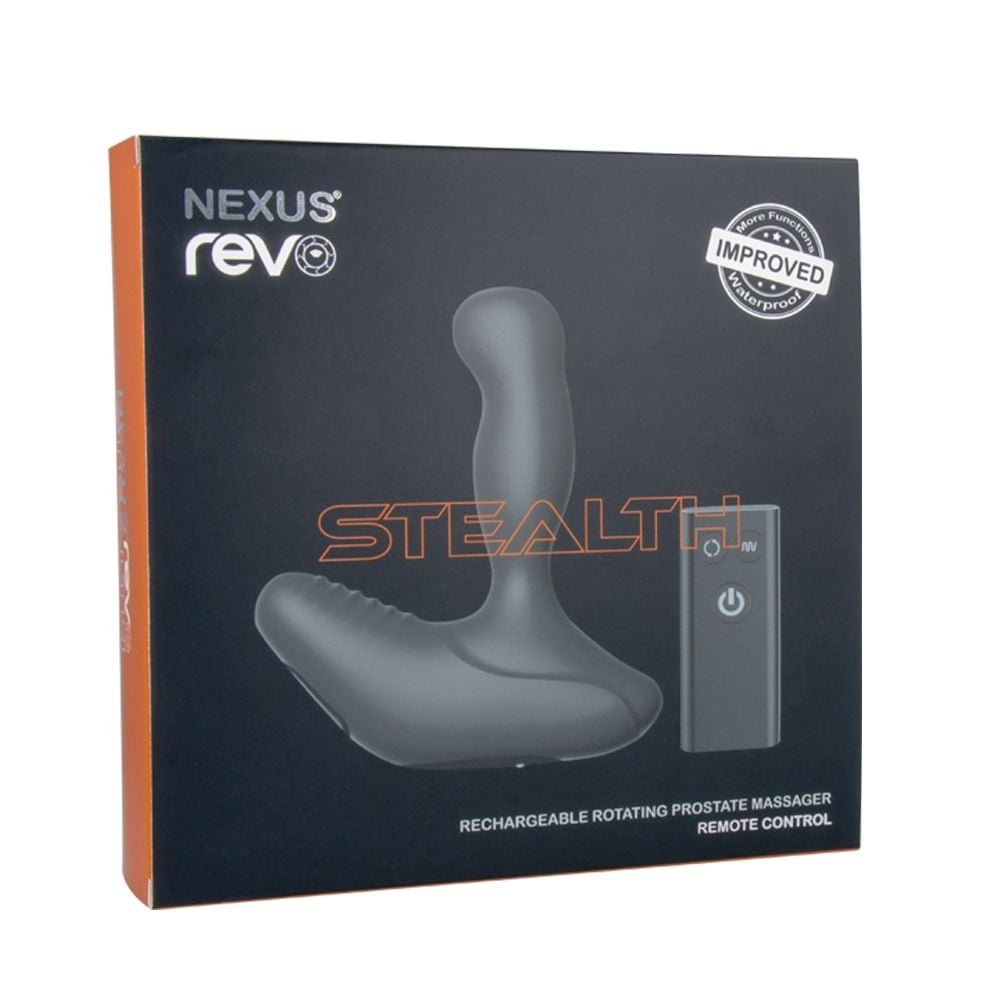 Nexus Revo Steath Prostate Massager Black Sensual Secret Boutique