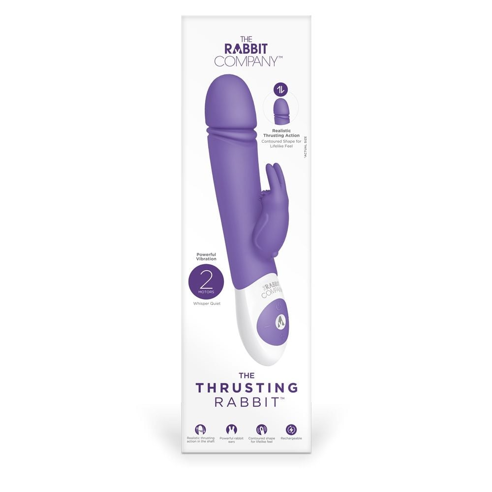 The Thrusting Rabbit Purple Sensual Secret Boutique