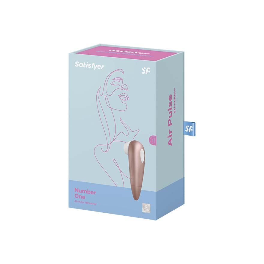 Satisfyer One Stimulator Gold/White Sensual Secret Boutique