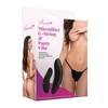 LACE PANTY & RECHARGEABLE REMOTE CONTROL PANTY VIBE-BLACK Sensual Secret Boutique