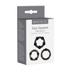 Me You Us Easy Squeeze Cock Ring Set Black Sensual Secret Boutique