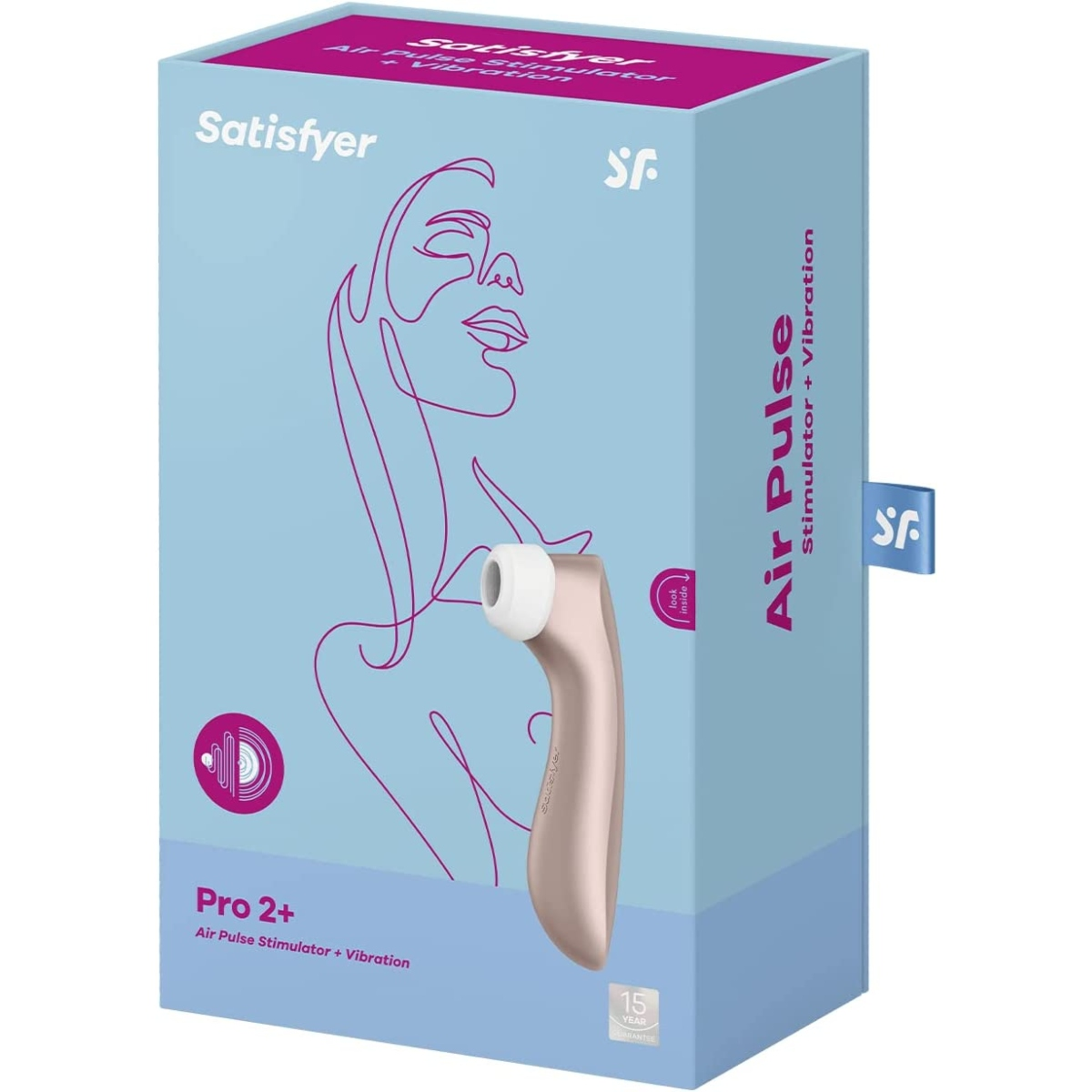 Satisfyer Pro 2 Vibrator Gold Sensual Secret Boutique