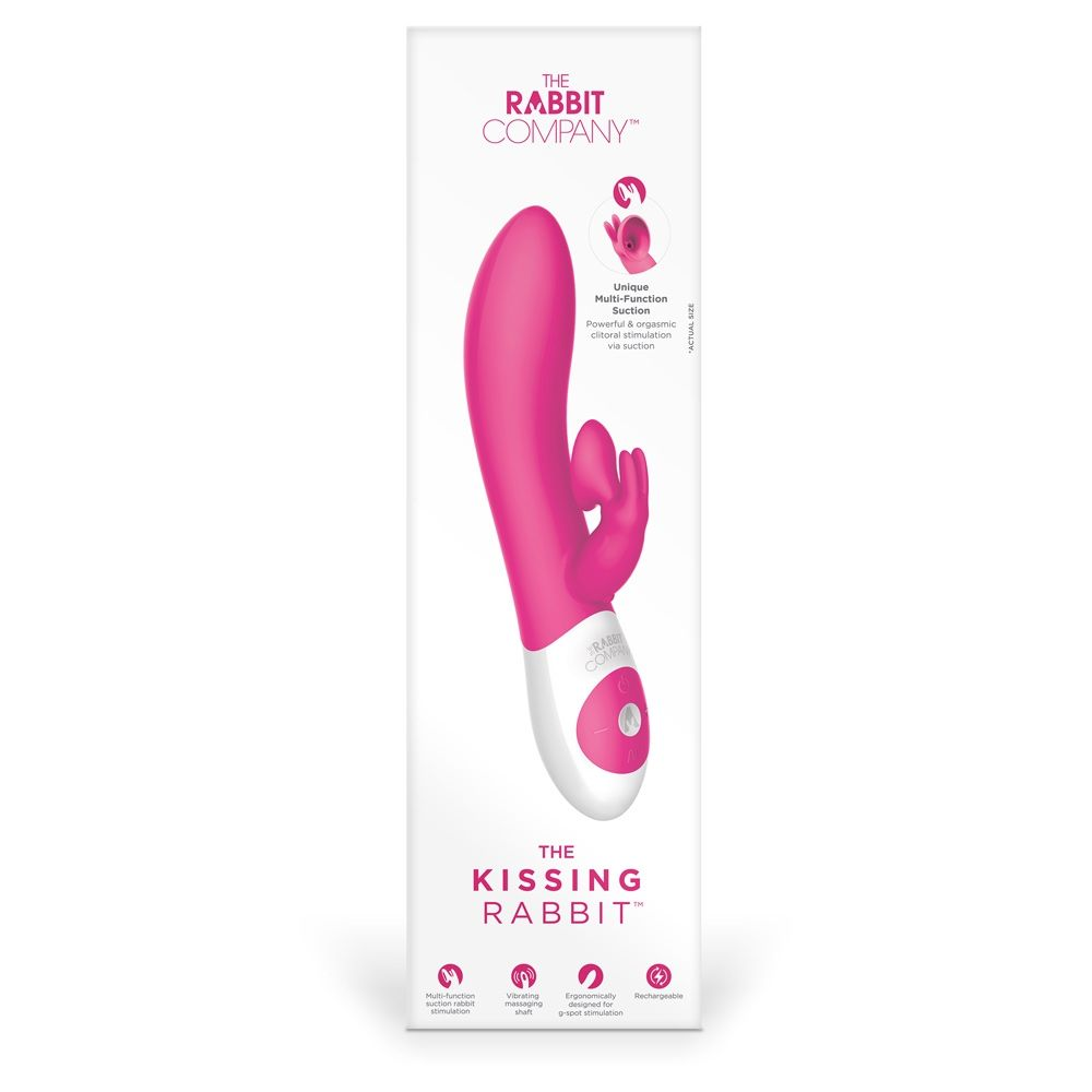 The Kissing Rabbit Hot Pink Sensual Secret Boutique