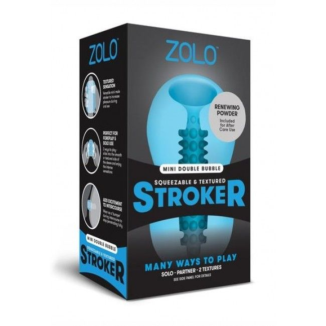 Zolo Mini Stroker Blue Sensual Secret Boutique