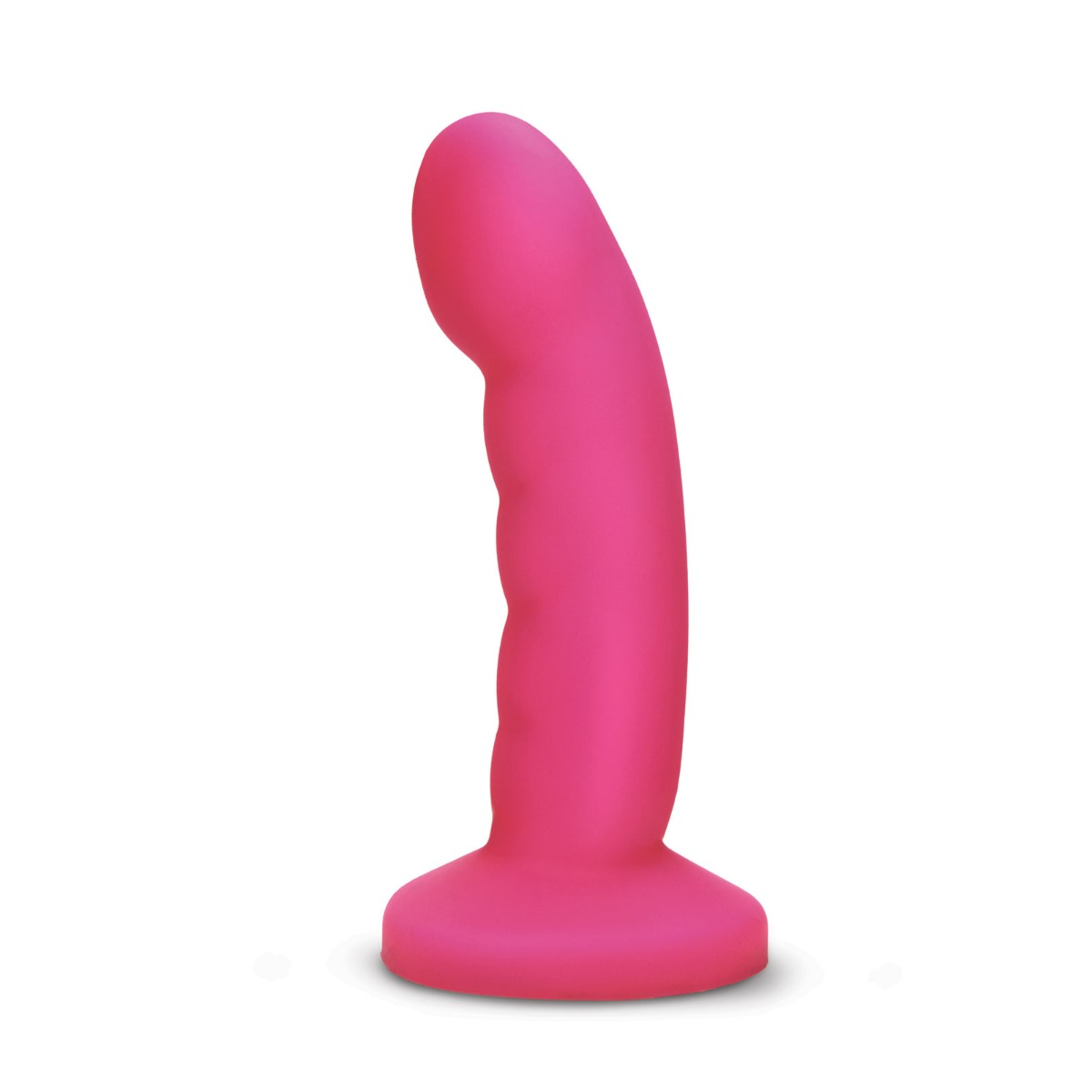 Whipsmart 6 Curved Ripple Remote control Dildo Hot Pink" Sensual Secret Boutique