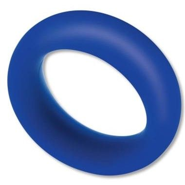 Zolo Extra Thick Silicone Cock Ring Blue Sensual Secret Boutique