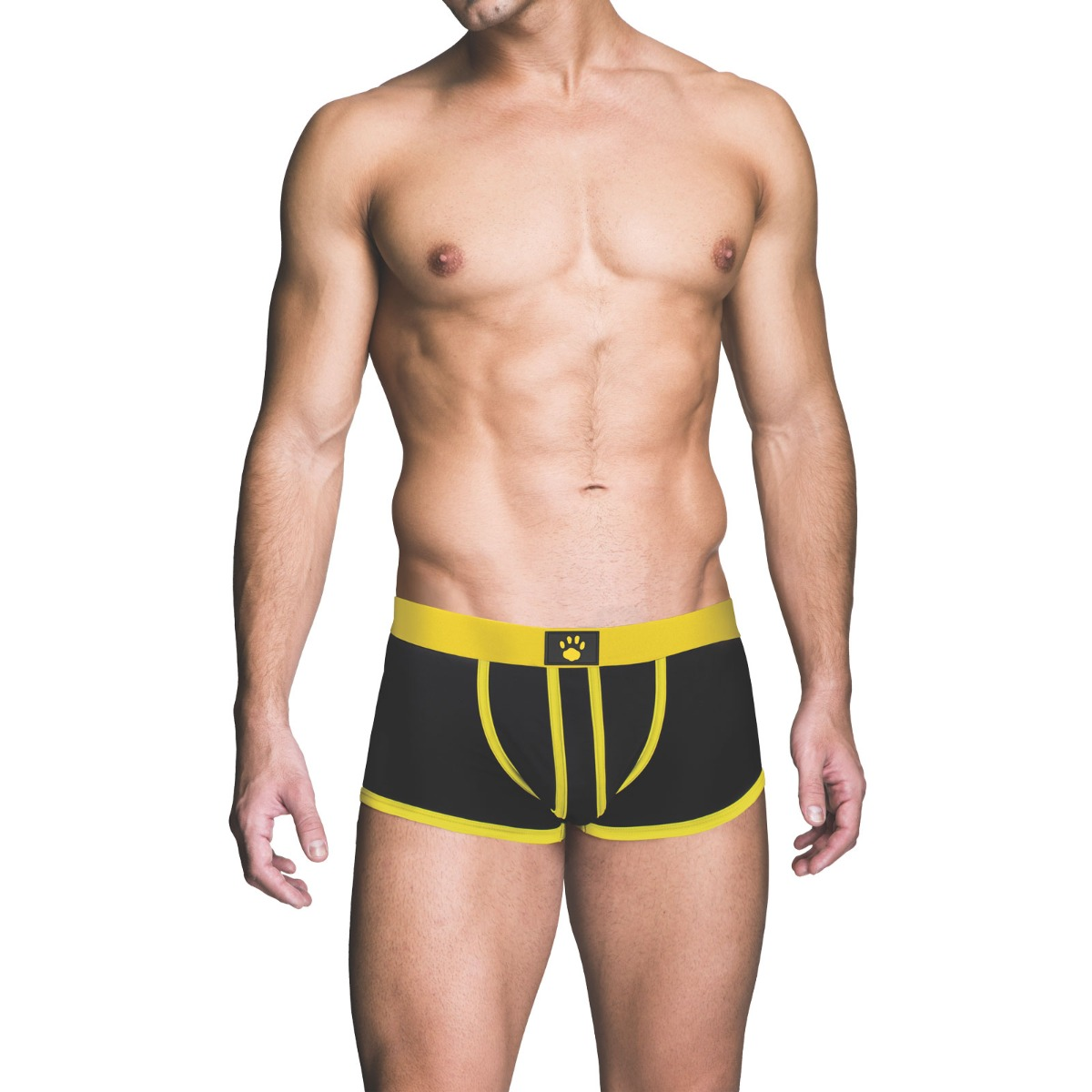 Prowler RED Ass-less Trunk Yellow XL Sensual Secret Boutique