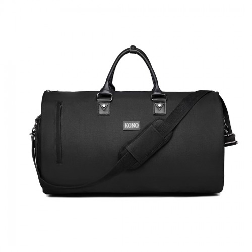 Kono Travel Suit Garment Duffel Bag - Black | Perfect for Business Trips & Weekend Getaways Sensual Secret Boutique