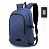 Kono Business Laptop Backpack with USB Charging Port - Navy Blue | High-Quality Polyester, Ample Space, Padded Shoulder Straps Sensual Secret Boutique