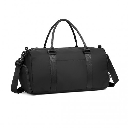 EA2213 - Kono Multi Waterproof Gym bag Carry On Weekend Bag - Black Sensual Secret Boutique