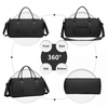 EA2213 - Kono Multi Waterproof Gym bag Carry On Weekend Bag - Black Sensual Secret Boutique