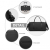 EA2213 - Kono Multi Waterproof Gym bag Carry On Weekend Bag - Black Sensual Secret Boutique