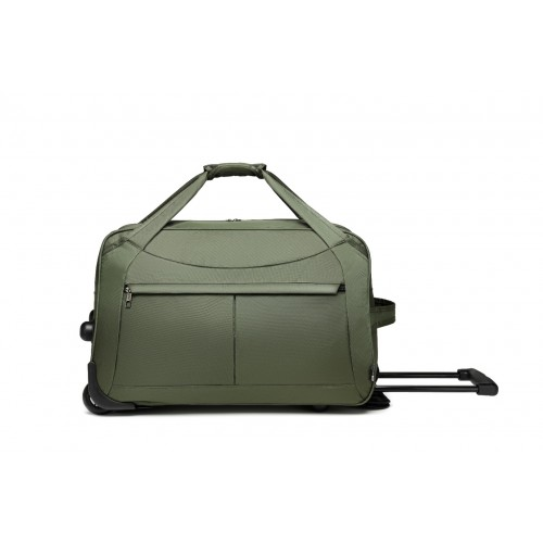 EQ2235 - Kono Foldable Large Capacity Trolley Travel Bag - Green Sensual Secret Boutique