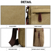 Kono Classic Expanding Messenger Bag - Khaki | Highly Adaptable & Spacious Sensual Secret Boutique