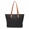 Miss Lulu Casual Waterproof Shopping Tote Bag - Black Sensual Secret Boutique