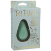 Doc Johnson Ritual Chi Rechargeable Green Silicone Clit Vibe Sensual Secret Boutique