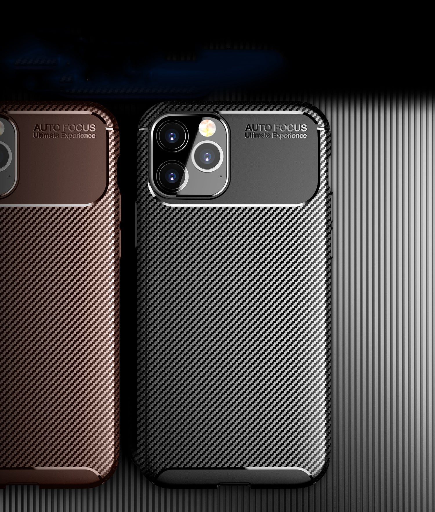 Carbon Fibre TPU Black Case for iPhone 12 Pro Max - Premium Protection and Style Sensual Secret Boutique