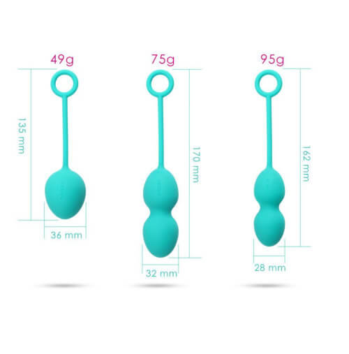 Svakom Nova Exercise Kegel Balls - Violet Sensual Secret Boutique