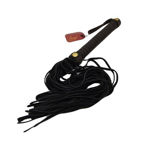 BOUND Nubuck Leather Flogger Sensual Secret Boutique