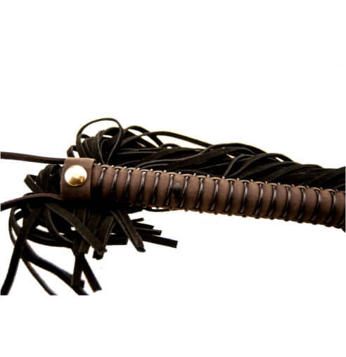 BOUND Nubuck Leather Flogger Sensual Secret Boutique