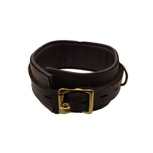 BOUND Nubuck Leather Collar Sensual Secret Boutique