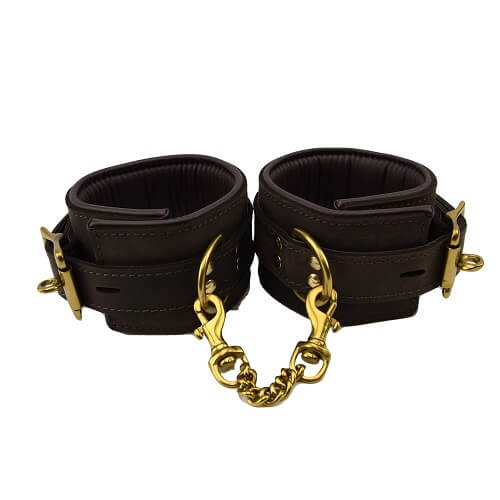 BOUND Nubuck Leather Ankle Restraints Sensual Secret Boutique