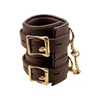 BOUND Nubuck Leather Wrist Restraints Sensual Secret Boutique