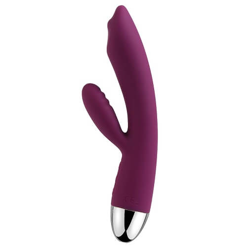 Svakom Trysta Targeted Rolling G-Spot Rabbit Vibrator - Red Sensual Secret Boutique