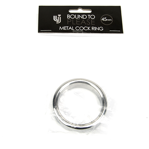 Bound to Please Metal Cock and Ball Ring - 45mm Sensual Secret Boutique