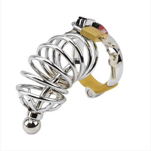 Impound Corkscrew Male Chastity Device with Penis Plug Sensual Secret Boutique