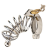 Impound Corkscrew Male Chastity Device with Penis Plug Sensual Secret Boutique