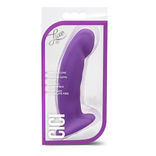 6.5 Inch Silicone G-Spot or P-Spot Dildo with Suction Base Sensual Secret Boutique