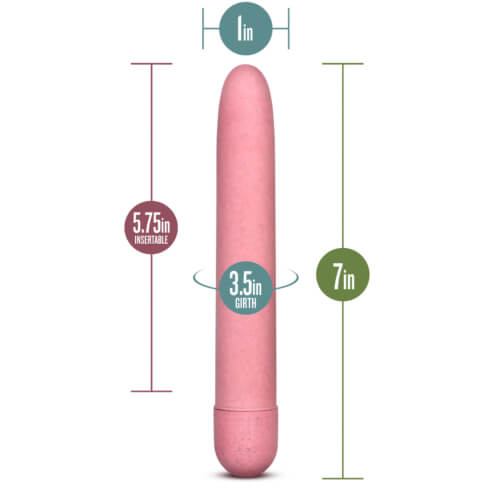 Gaia Biodegradable Eco Vibrator Pink Sensual Secret Boutique