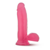 Glow in the Dark 7 Inch Suction Base Cock with Balls Sensual Secret Boutique