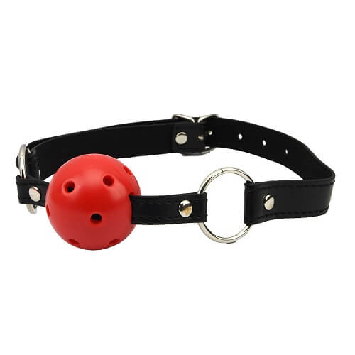 Bound to Please Breathable Ball Gag Red Sensual Secret Boutique