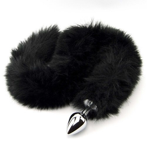 Furry Fantasy Black Panther Tail Butt Plug Sensual Secret Boutique