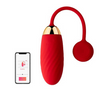 Svakom Ella APP Controlled Silicone Vibrating Egg  Red Sensual Secret Boutique