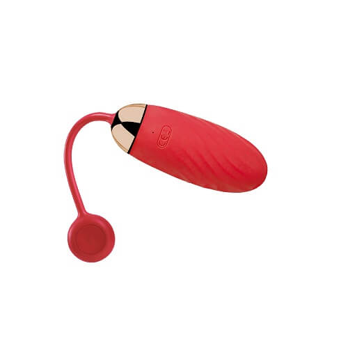 Svakom Ella APP Controlled Silicone Vibrating Egg  Red Sensual Secret Boutique