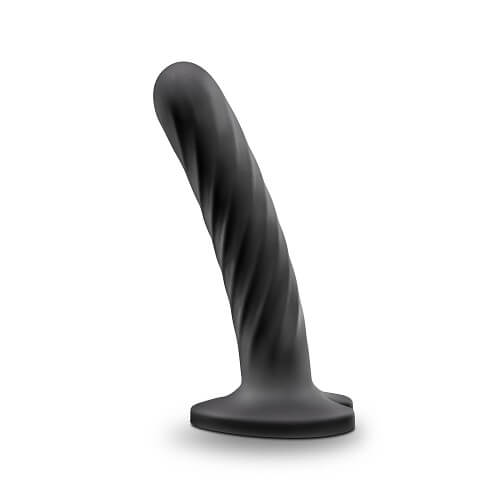 Twist Silicone Dildo with Suction Cup Medium Sensual Secret Boutique