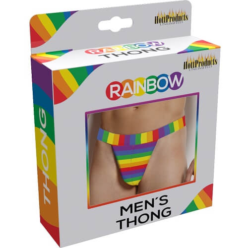 Rainbow Men's Thong Sensual Secret Boutique