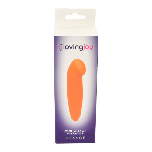 Loving Joy Mini G-Spot Vibrator Orange Sensual Secret Boutique