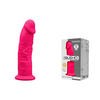 SilexD 7.5 inch Realistic Silicone Dual Density Dildo with Suction Cup Pink Sensual Secret Boutique