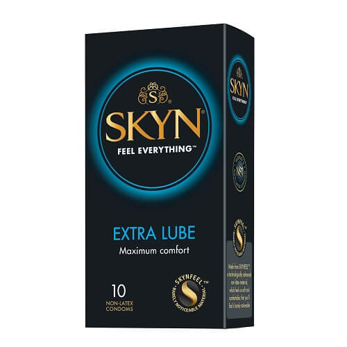 Mates SKYN Extra Lubricated Non Latex Condoms 10 Pack Sensual Secret Boutique