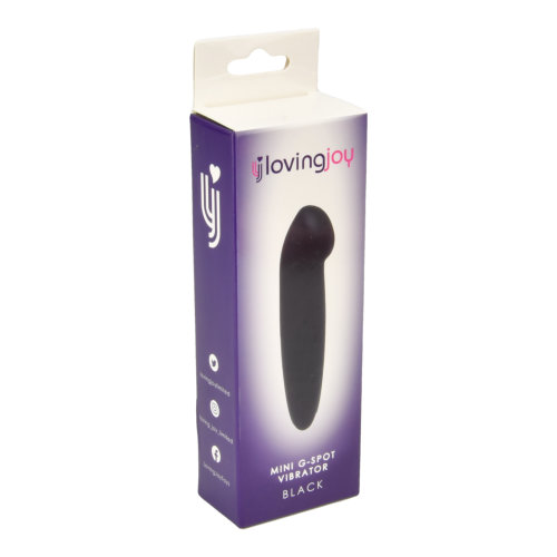 Loving Joy Mini G-Spot Vibrator Black Sensual Secret Boutique