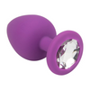 Loving Joy Jewelled Silicone Butt Plug Purple -Large Sensual Secret Boutique